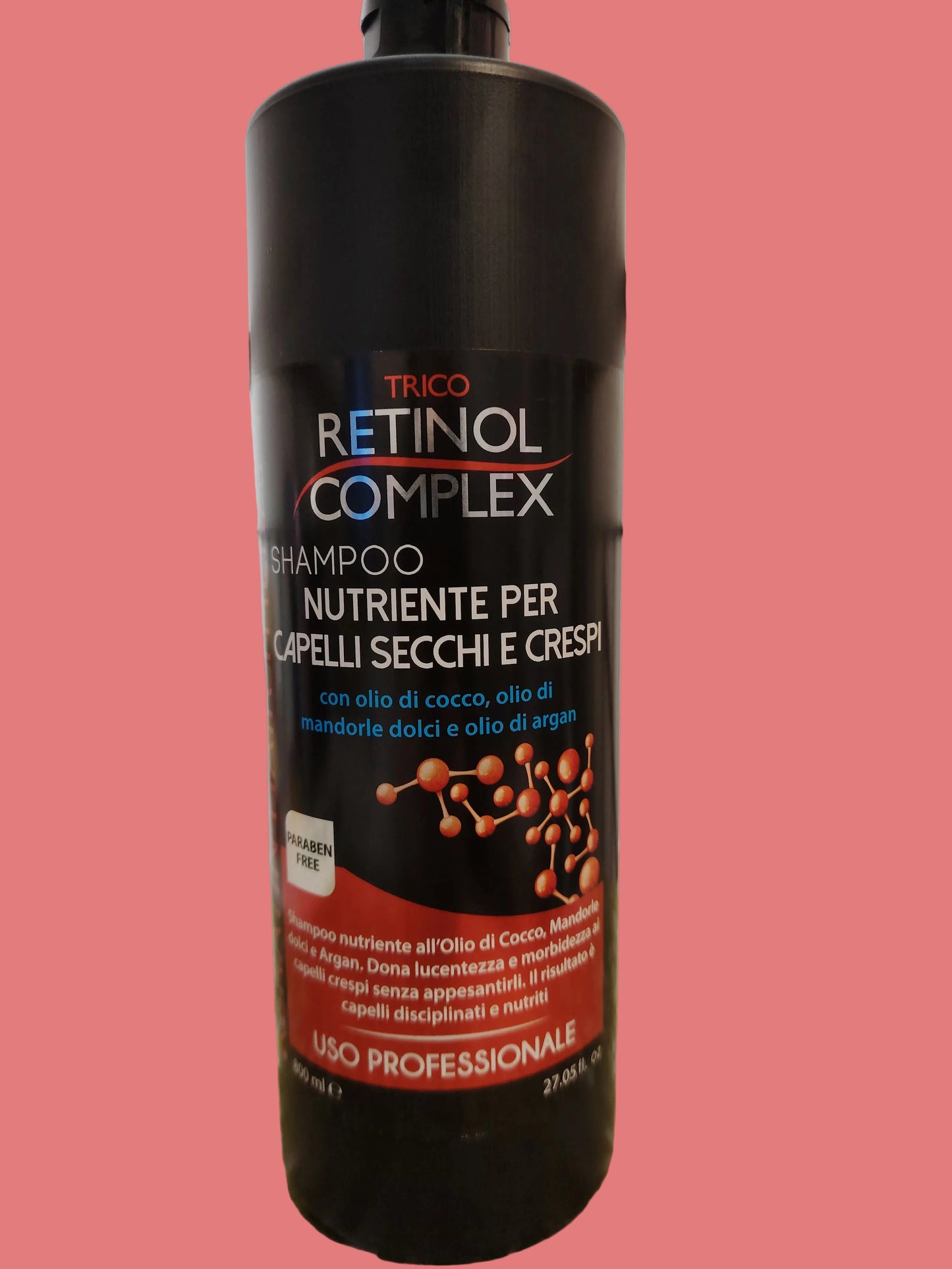 RETINOL COMPLEX - SHAMPOO NUTRIENTE PER CAPELLI SECCHI E CRESPI 800ML