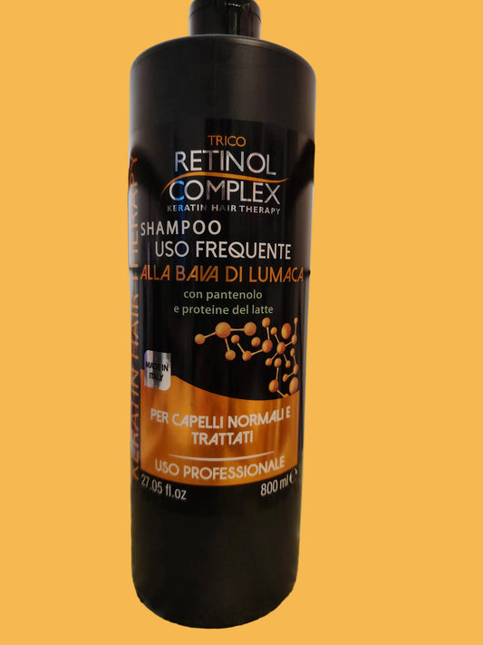 RETINOL COMPLEX - SHAMPOO USO FREQUENTE ALLA BAVA DI LUMACA 800ML