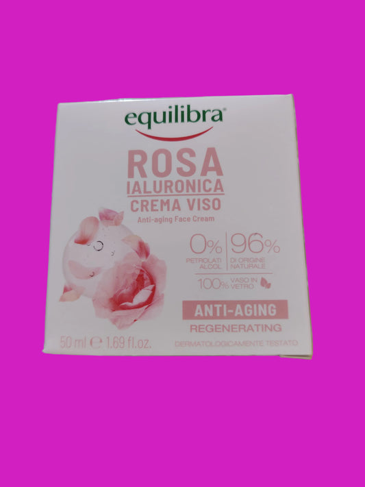 EQUILIBRA - CREMA VISO IALURONICA ANTI-AGE RIGENERANTE 50ML