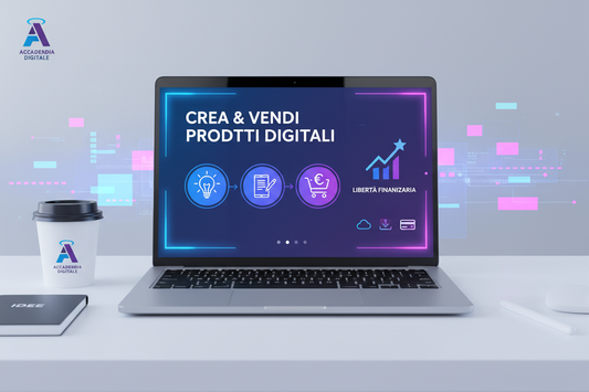🚀 CREA IL TUO PRODOTTO DIGITALE IN POCHI PASSI